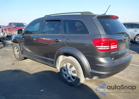 2017 Dodge Journey Se z USA, uszkodzony, nr VIN 3C4PDCAB1HT707238